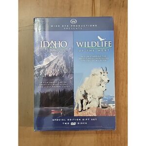 IDAHO THE MOVIE & Wildlife of West 2 Film DVD documentary set NEW Yellowstone‎